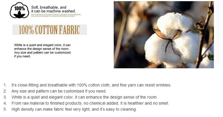 High Standard Widely Used Hotel Bed Sheets