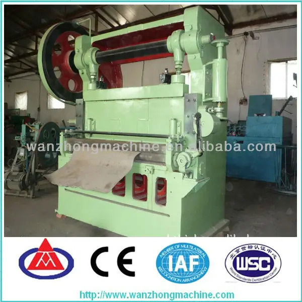 Expanded metal sheet machine 