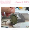 Alloy Oval Cameo Setting Resin DIY Jewelry Cameo Jewelry Findings
