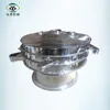 Chemical separating filtering vibratory sieve for pellets