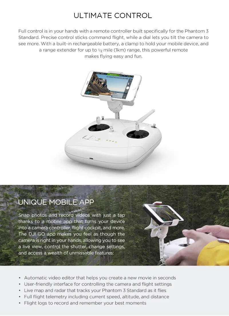 phantom 3 standard speed