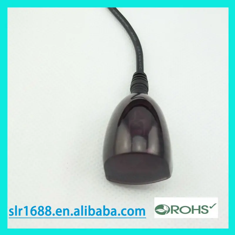 Ir Blaster With 3.5mm Stereo Phone Jack With Led Light And Black Stereo