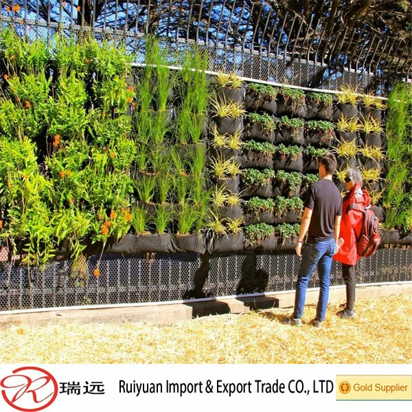 Hanging Felt Wall Planter,Garden Vertical Felt Grow Bag Buy Felt Wall