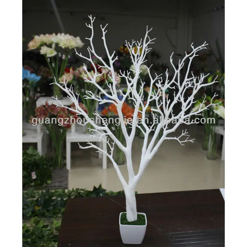 Artificial seca rama de un árbol/pu rama seca flores y guirnaldas ... Ramas secas con flores