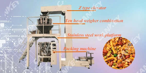Introduction of namkeen packaging machine