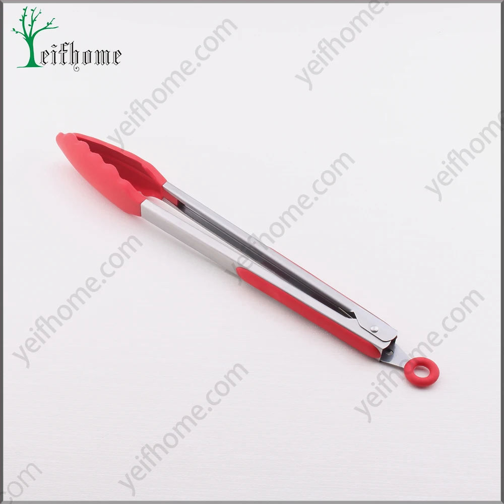 high quality stainless steel food tongs