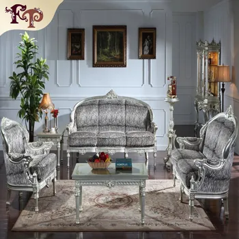 Europe Style Classic Wood Carving Living Room Furniture Set China