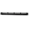 Factory Price 8P8C RJ45 Cat5e UTP 24 Port 1U Ethernet Network PATCH PANEL