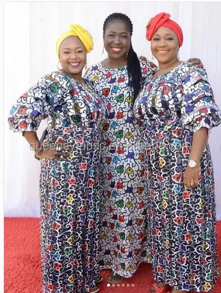 ankara styles with organza