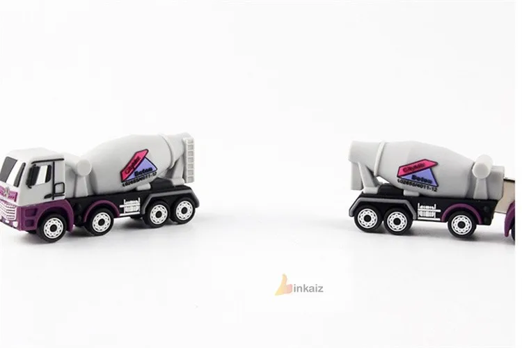 concrete mixer truck shape usb stick soft pvc dump shape usb flash drive - ANKUX.COM