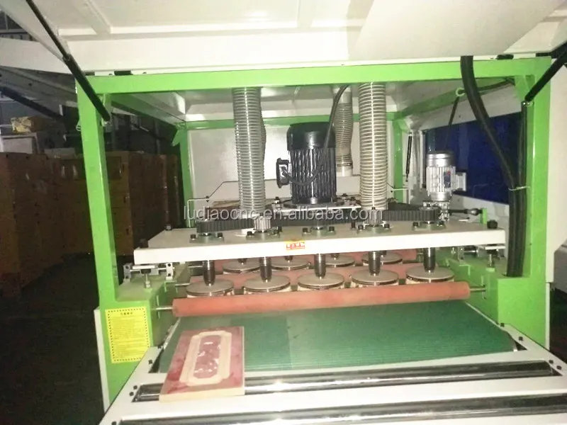 Mdf/solidwood Product Automatic Woodworking Polishing Machine Wood