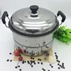Deepen commercial seafood steamer large stainless steel frying pan steamer