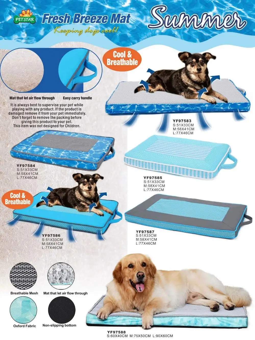 Speedypet Oxford Fabric Pet Cool Mat,Dog Pet Cooling Mat Buy Pet