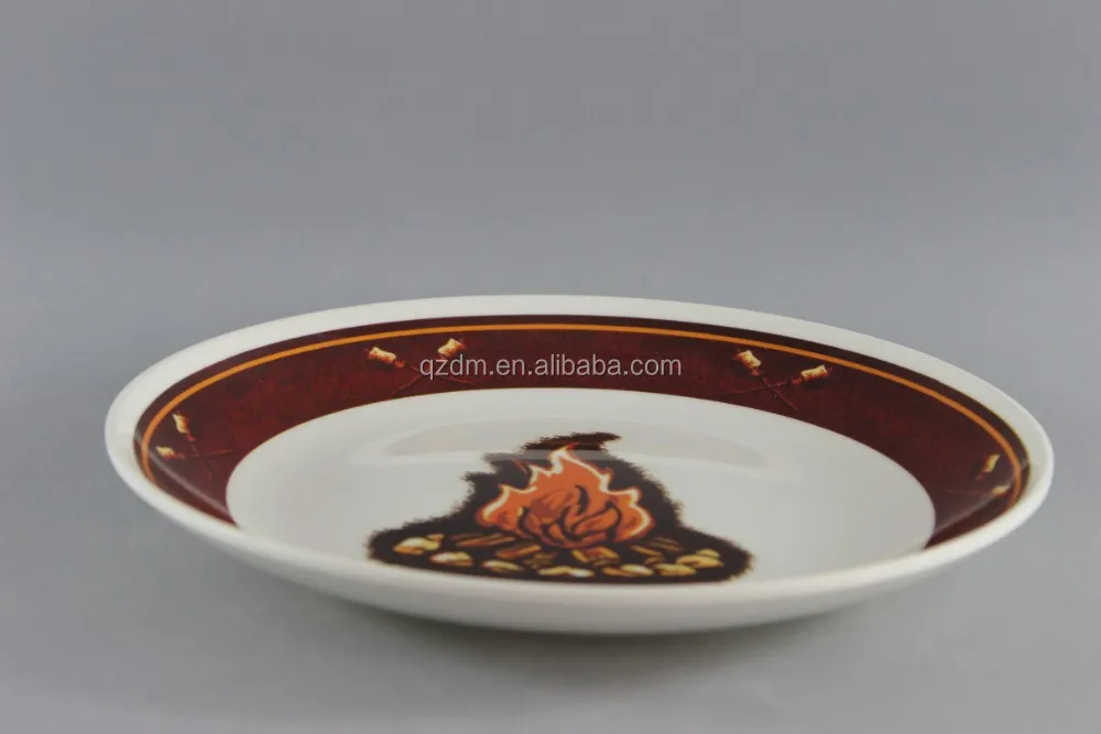 Deep Melamine Soup Plate In 10"