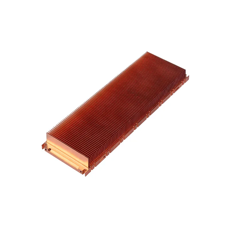 Laptop Extruded Machining Copper Heatsink Copper Plate Aluminum