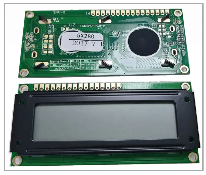 7 segment display for radio