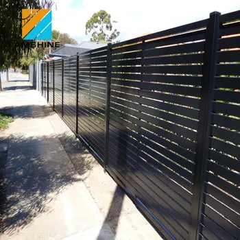 Aluminium Louvre Fence Panel,Aluminium Slat & Louvered Fencing - Buy ...