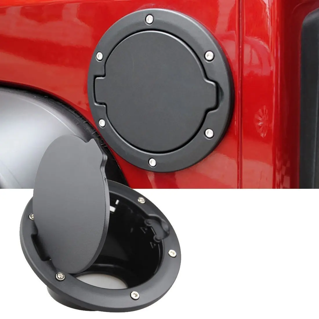 Best Price Exterior Car Accessories Fuel Filler Door Cover Gas Tank Cap