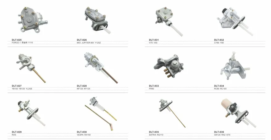 Motorcycle Fuel Cock Assy motorcycle JH70 oil switch