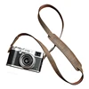 custom comfortable handmade durable genuine leather neck sling camera shoulder straps for camera