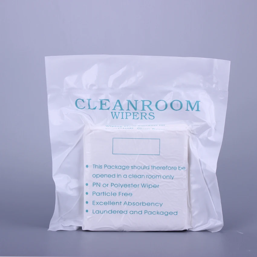 100 % Woodpulp Cleaning Paper Dustproof Kimtech Wipes Fiber Optical Tissue Paper