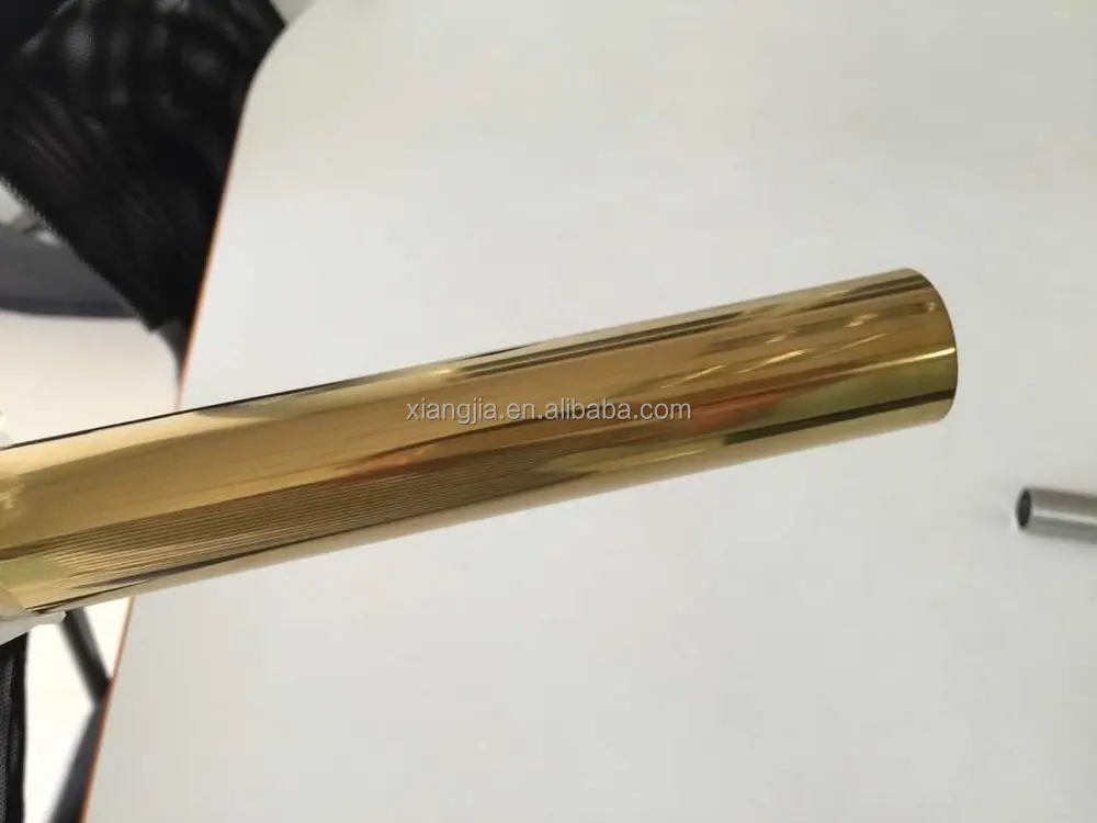 High Quality Gold Plated Coated Stainless Steel Pipe Tube For Sale