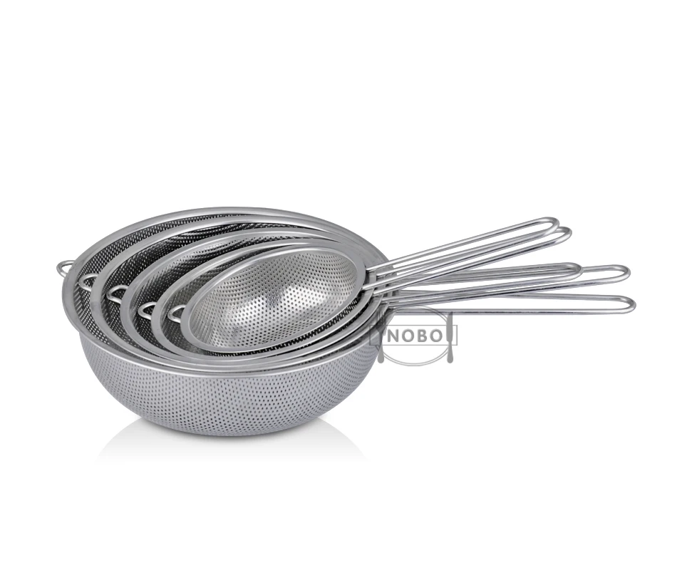 Stainless Steel Multifunction Rice Sifter Colanders Fruit Basket