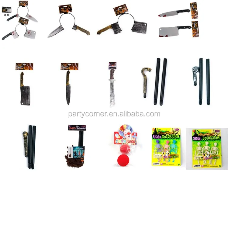 Halloween Fake Knife Through Head Horror Scary Headband Buy Halloween