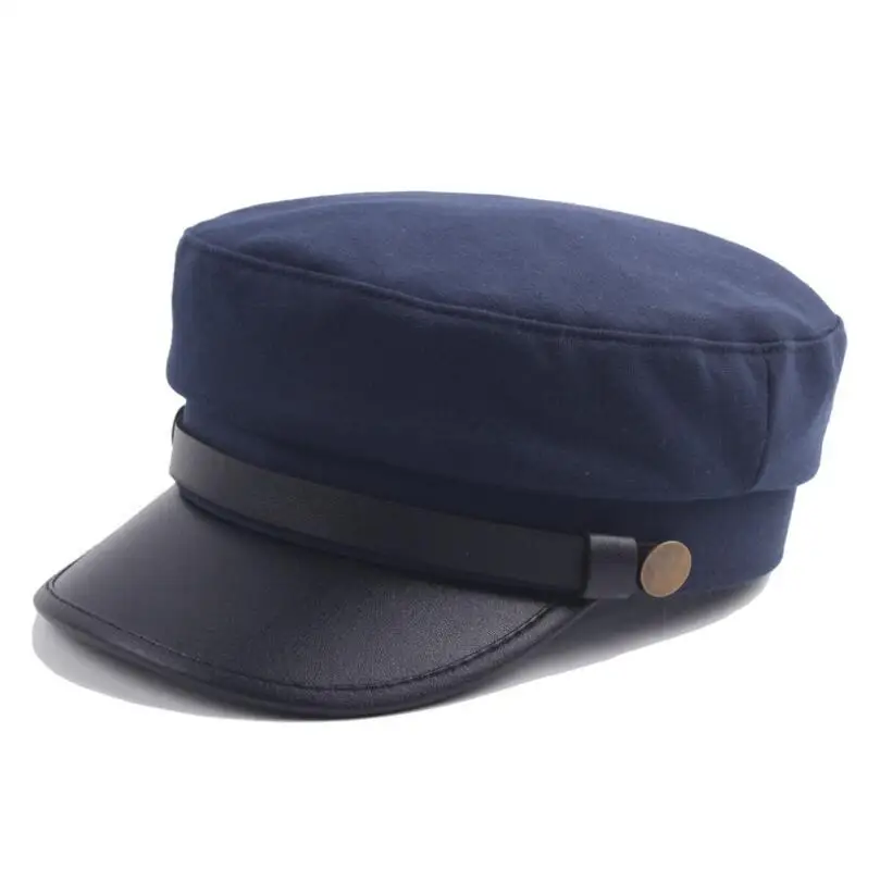 suede beret hat