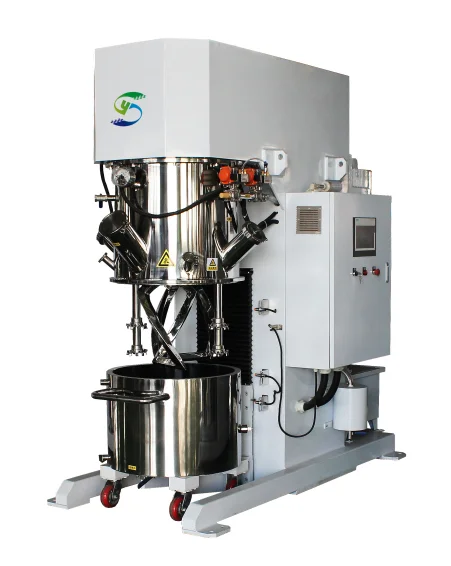 Lab Liquid silicone rubber planetary dispersing power mixer