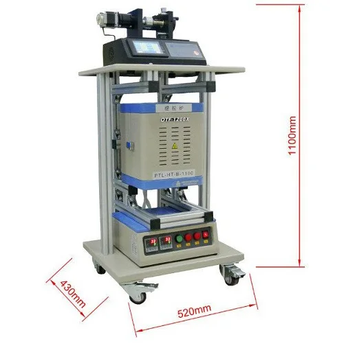 compact bridgman crystal growth furnace with hanging