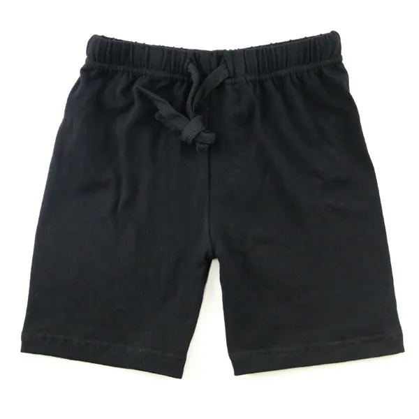 Kaiyo Boutique Toddler Boys Cotton Blank Shorts With Elastic Strap ...