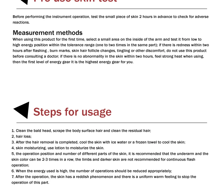 private label skin care sponge ipl hair removal device needle epilator equipment