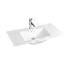 Sanitary ware china supplier decorative top mount ceramic bathroom vanity sinks