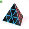 MOYU Cubing Classroom Carbon Fiber Sticker stickerless Jin Zi Ta Magic Cube Shape twisted puzzle Cube