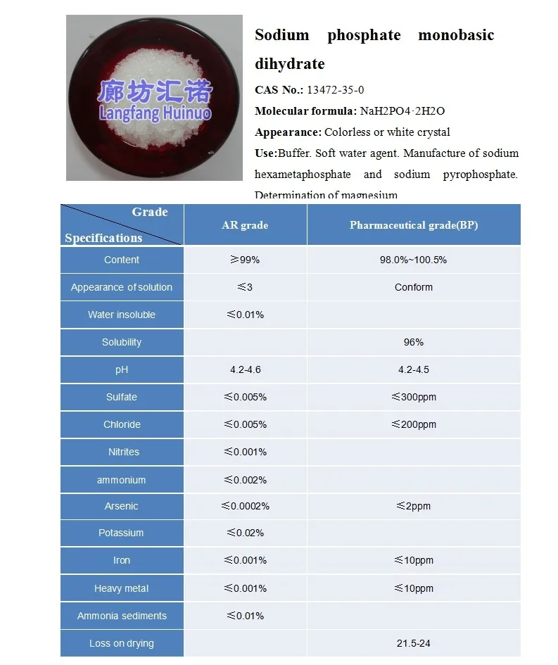 Fosfato De Sodio Monobasico Dihidrogenofosfato De Sodio Fosfato Monossodico Buy Fosfato De Sodio Monobasico Fosfato Monossodico Fosfato Monossodico Product On Alibaba Com