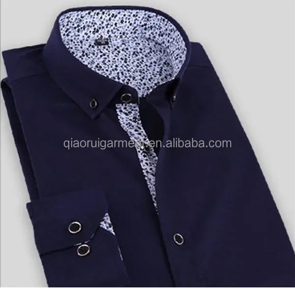 shirts with coloured inside collar