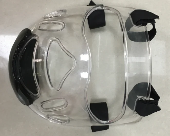 Taekwondo Head Headgear Head Guard Blue Red Taekwondo Helmet With Face