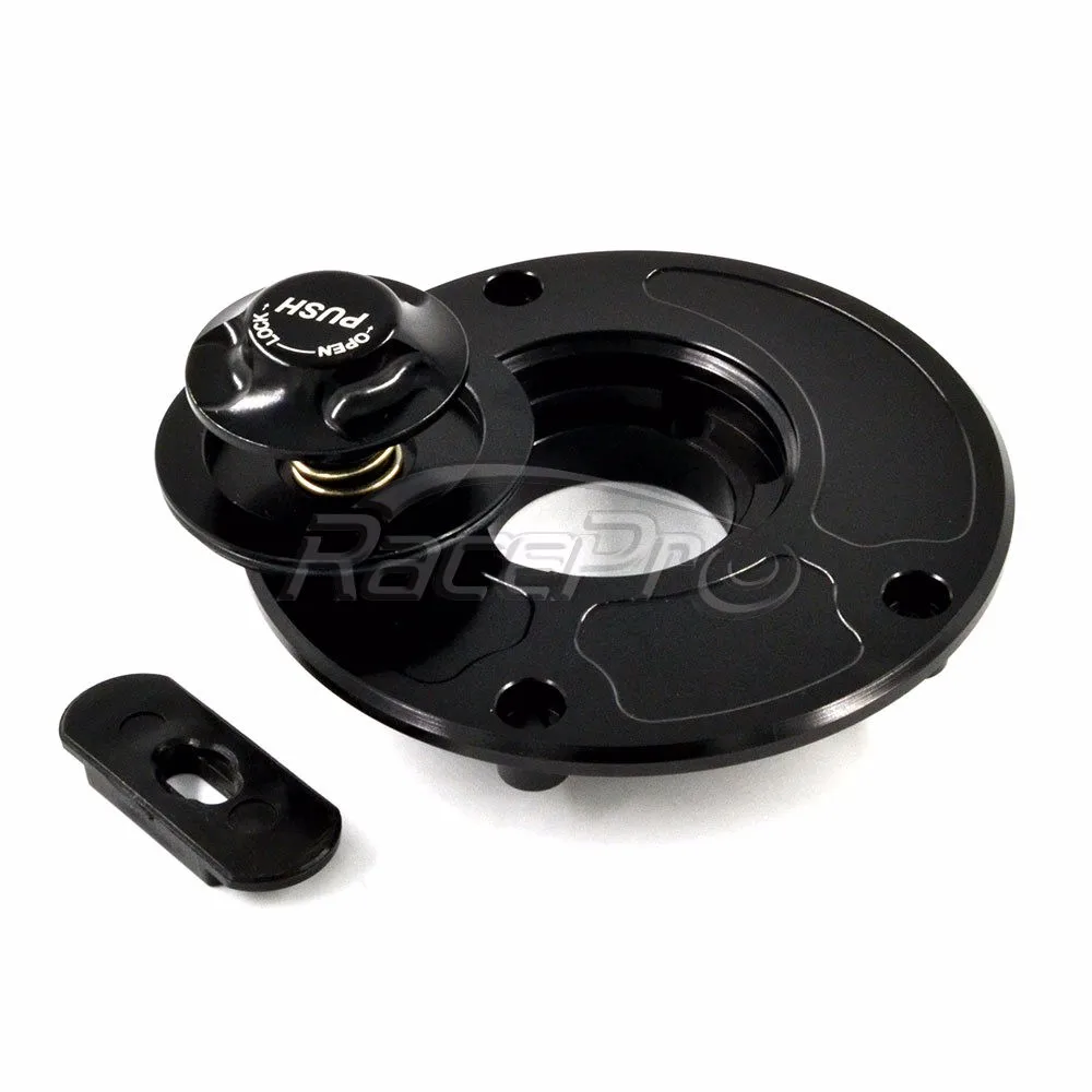 Cnc Aluminum Motorcycle Fuel Gas Tank Cover With Rapid Locking For
