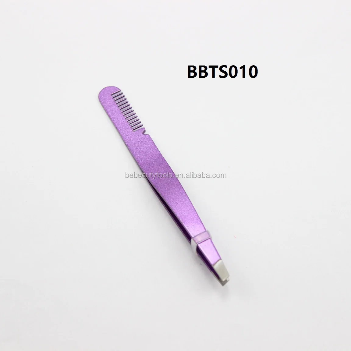 Double End Slant Tip Eyebrow Tweezer Precision Stainless Steel Tweezers