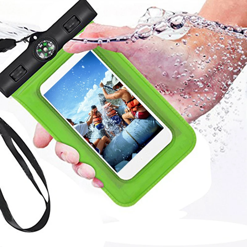 Cheap IPX8 PVC Cell Phone Accessory Waterproof Mobile Phone Bag