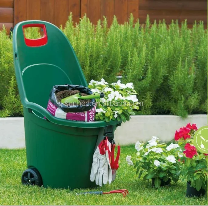 Wheel Barrow Plastic 50 Litre Garden Tool Handy Attachments Garden