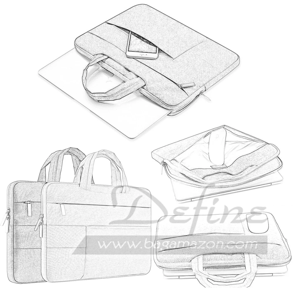 Debou Pink Sketch Sailing Laptop Bag Portable Laptop Shoulder Bag Case  Crossbody Messenger Briefcase w/Strap Handle 13 inch : Amazon.co.uk:  Everything Else