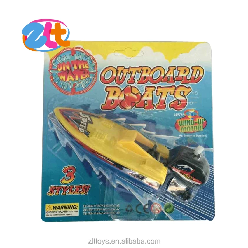 wind up boat