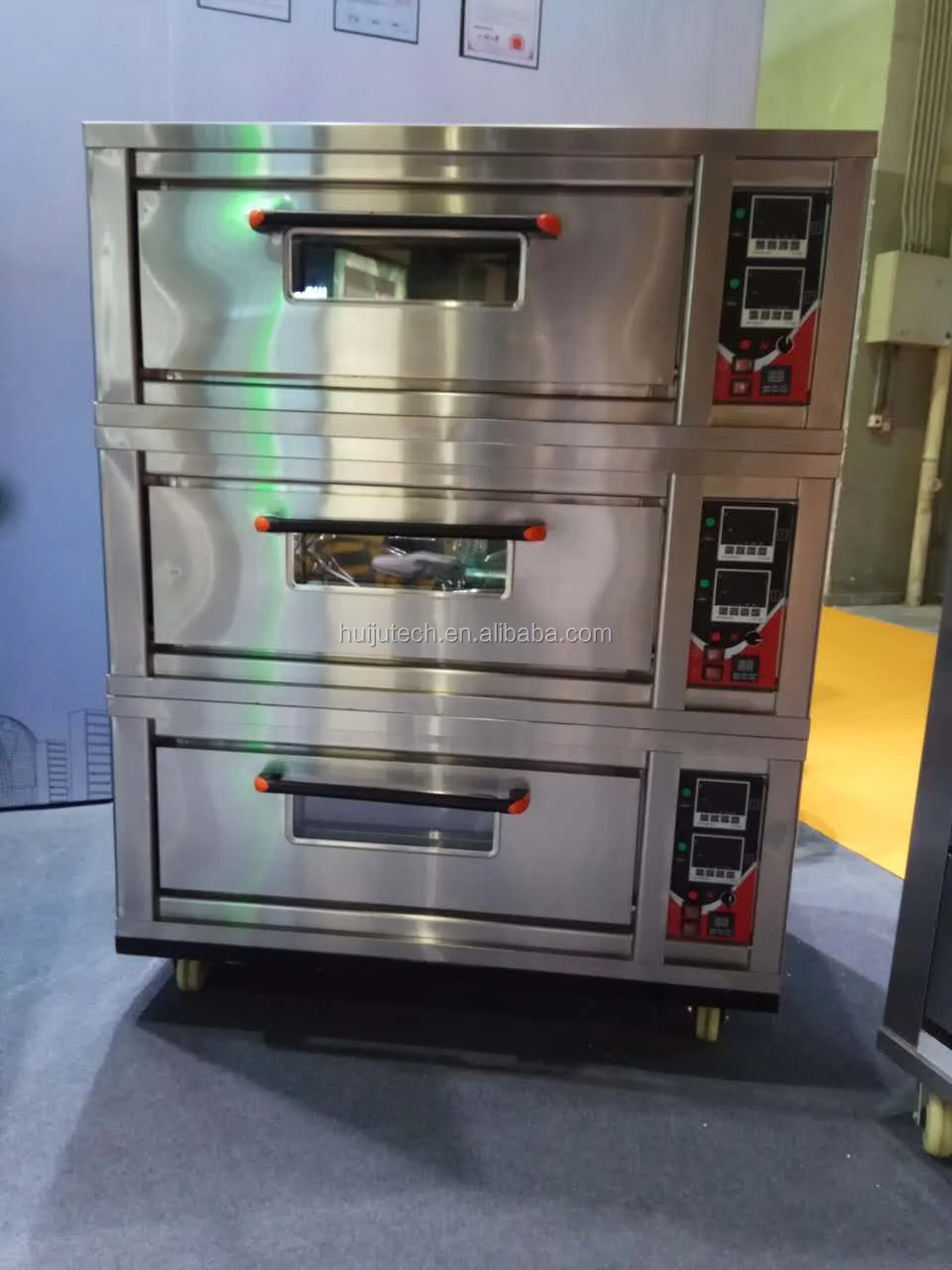 3 Deck 6 Trays Gas Baking Oven Buy Baking Oven,Industrial Oven,Gas