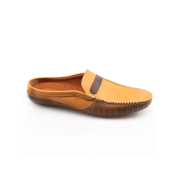 leather half shoes for mens