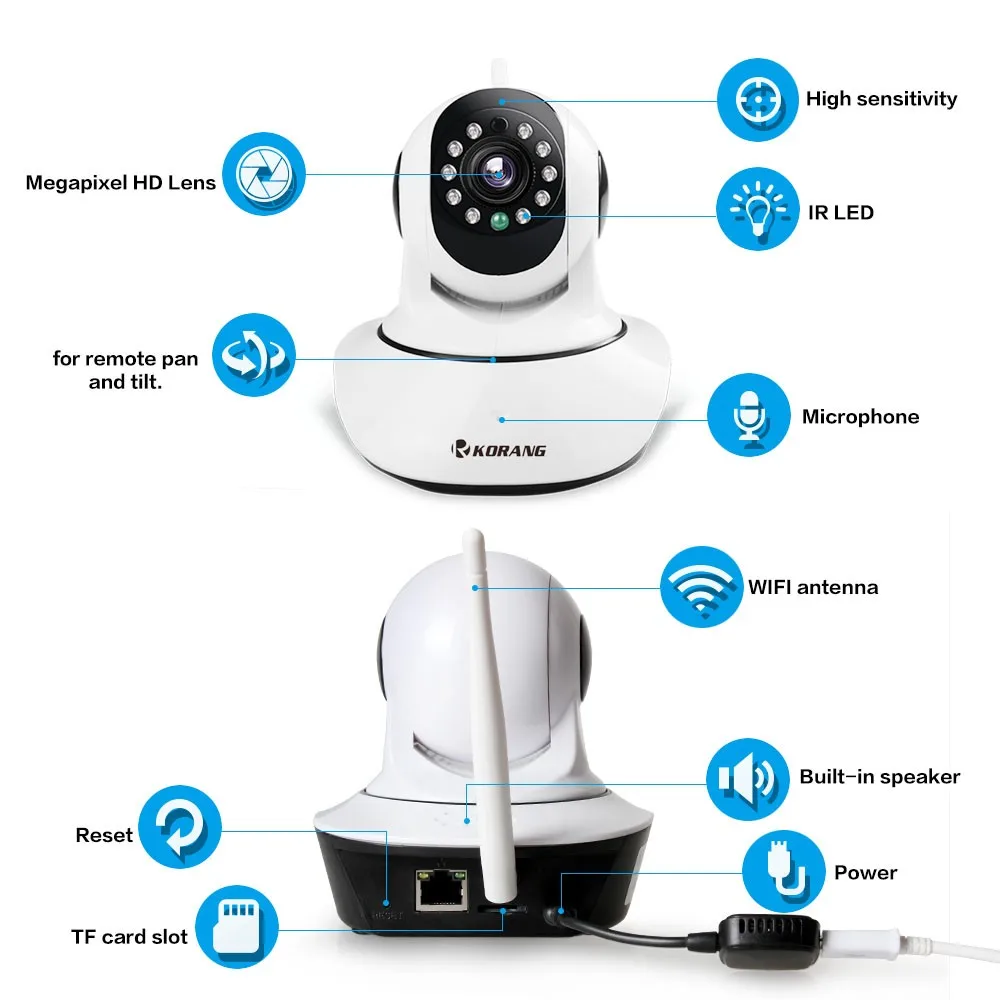 High Quality 1080p Hd Wireless Smart Camera For Home Buy Wifi Indoor
