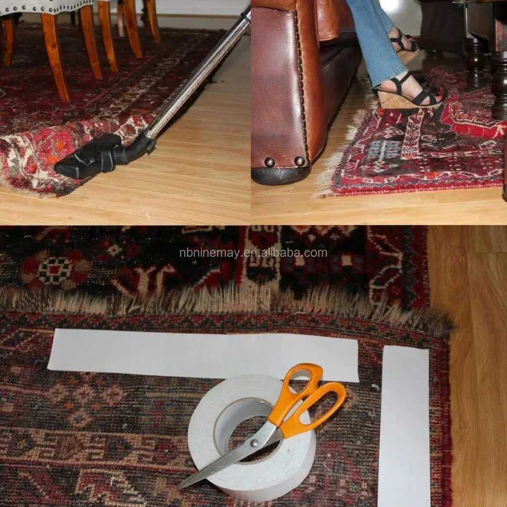 Strongest Double Sided Carpet Tape Heavy Duty Rug Gripper Tapes for Mats,... 