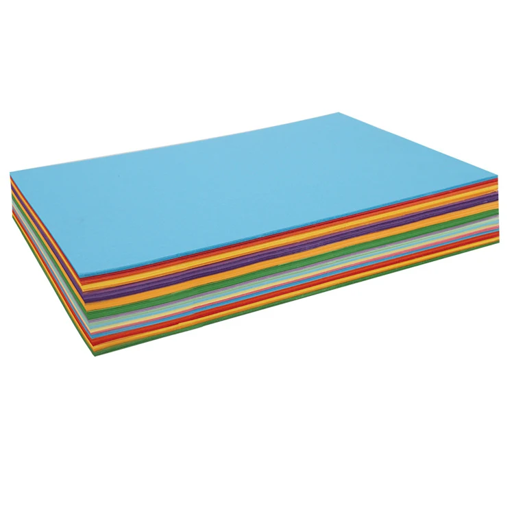 700*1000mm Colorful Offset Paper 70g coated woodfree coloful offset paper In Hot Sale
