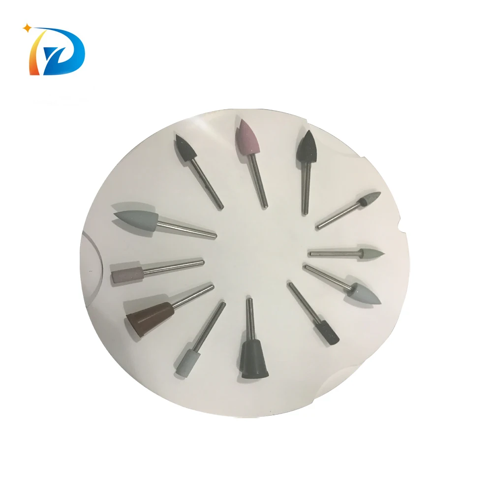 牙科钻石涡轮研磨机氧化锆块橡胶抛光轮